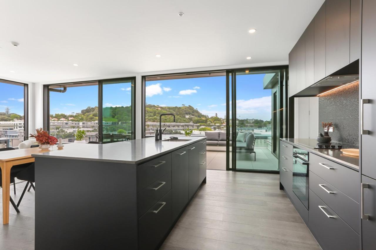 Enfield Sky - Brand New Luxury Penthouse Apartment Auckland Exterior foto