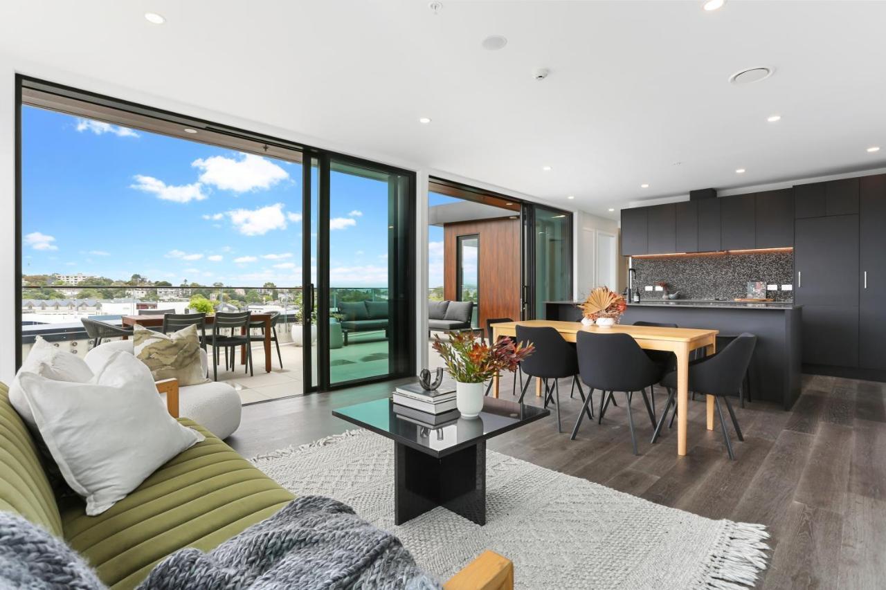 Enfield Sky - Brand New Luxury Penthouse Apartment Auckland Exterior foto