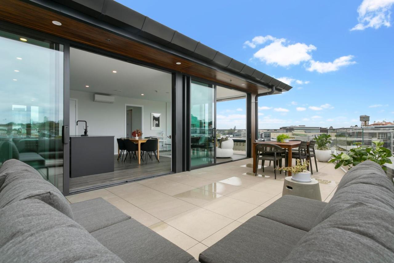 Enfield Sky - Brand New Luxury Penthouse Apartment Auckland Exterior foto